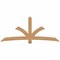 Ekena Millwork Davenport Timber Gable Bracket, Western Red Cedar, 96"W x 40"H x 1 1/2"D x 5 1/2"F, 10/12 Pitch GBW096X40X0206DAV00SWR - alternate 1